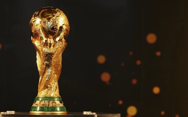 Кубок чемпионата мира по футболу доставили в Катар