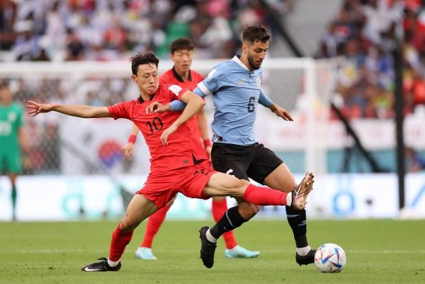 Уругвай и Южная Корея сыграли вничью на чемпионате мира